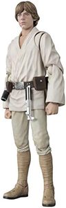 CORREAI S.H Figuarts de Luke Skywalker de Star Wars (Una nueva esperanza). Figura de acción pintada, unos 150 mm u0026 ABS u0026 PVC.