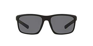 Native Eyewear Wells Sunglass, Matte Black Crystal, Gray