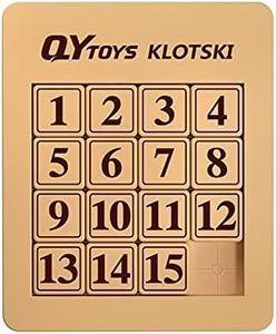Cuberspeed magnetized Klotski Puzzle Slide Number Puzzle Puzzle Brain Teasers Toy Tangram Jigsaw Intelligence QiYi 15 Klotski Puzzle