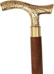 Walking Stick - Men Derby Canes and Wooden Walking Stick for Men and Women Solid Brass Handle -Affordable Gift! Item