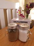 Shakers TableCraft Mason Jar Salt & Pepper Set of 2