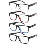 acavefox 4 Pack Reading Glasses 2.5