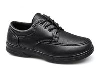 Dr Keller BARRY Mens Lace-Up Comfort Wide Fit Shoes Black UK 9