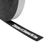 Foam Insulation Tape Self Adhesive,25mm(W) x1.5mm(T) x10.5m(L),Weather Stripping for Doors and Windows,Sound Proof Soundproofing Door Seal,Weatherstrip,Cooling,Air Conditioning Seal Strip