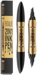 Eyebrow Pencil, 2-in-1 Waterproof M