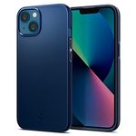 Spigen Thin Fit Case Compatible with iPhone 13 mini - Navy Blue