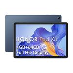 HONOR Pad X8, 10.1 Inch Tablet, Wi-Fi 4+64GB Storage, Expand to 512GB, FullView Display, Octa-Core, Android 12