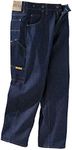 Prison Blues Men's Work Jeans (7 Pocket) with Suspender Buttons - Rigid Blue 29 x 36