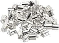 PATIKIL 50Pcs Cord End Caps 7.5mm E