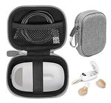 CaseSack Case for Hearing Aids, all in one organizer for GOPAMA Digital Hearing Amplifier and Charge box