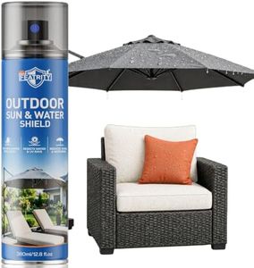 featrity Outdoor Fabric Protector Spray: Heavy Duty Water-Repellent & UV Resistant for Patio Decor Cushions Upholstery Furniture Umbrellas - Invisible Sun and Water Shield, 12.8oz