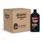 Castrol 06811-6PK Transmax ATF Black CVT Transmission Fluid - 1 Quart, (Pack of 6)