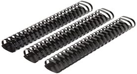 GBC Plastic Binding Combs 21R 51.0mm with 450 Sheet Capacity, Black (Box of 50)