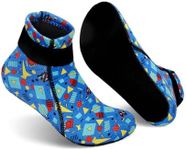 Gogokids 3mm Neoprene Wetsuit Socks for Kids, Keep Warm Toddler Water Socks, Anti-Scratch, Non-Slip, and Anti-Scald