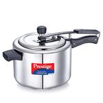 Prestige Nakshatra Essential Svachh Stainless Steel Pressure Cookers(5L, Silver, Tri-Ply Bottom, Inner Lid)