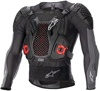 Alpinestars Bionic Plus V2 Protection Jacket, Black Anthracite Red, Large