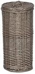 antique wash wicker toilet roll storage basket slim line wicker basket bathroom