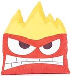 Jay Franco Disney Pixar inside Out Anger Shaped Decorative Pillow 30 cm Kids Plush Bed Cushion