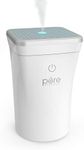 Pure Enrichment® PureSpa™ Go - Portable Car Diffuser with 50ml Water Tank, Optional Color-Changing Light, and USB Charging Cable - Ideal Aroma Diffuser Fits Car Cup Holder to Freshen Home & Auto