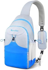 Seektop Crossbody Bag RFID Sling Backpack for Women & Men, Casual Chest Daypack for Hiking Travel