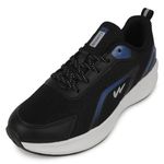 Campus Men's XAVEN Black/L.Sky Running Shoes - 9UK/India 22G-1210