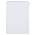 Cookology CCFZ142WH Freestanding Chest Freezer - 142 Litre Capacity - Suitable for Outbuildings and Garages - Freezer and Refrigeration Modes - Easy Temperature Control - 4 Star Freezer Rating - White