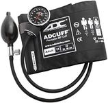 ADC 720-11ABK Diagnostix Model 720 Premium Professional Pocket Aneroid Sphygmomanometer with Adcuff Nylon Blood Pressure Cuff, Adult, Black