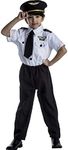 Dress Up America Pilot Costume for Kids - Airline Captain Uniform - Career Day Dress Up for Children