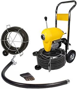 Steel Dragon Tools K1500A Drain Cleaner Cleaning Machine 120' C11 Snake Cable