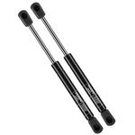 10 Inch 18Lb/80N Gas Strut Shocks Spring Lift Support for Truck Pickup Tool Box Lid RV Overhead Cabinet Door Toy Toolbox Cover Boat Storage Struts Hinges Replacement Parts, Set of 2 by HUOPO