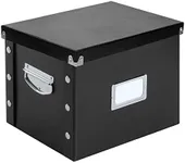 Snap-N-Store Letter-Size File Box, Black (SNS01533)