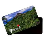 dhcrafts Rectangular Rubber Fridge Magnet/Magnetic Card Multicolor Tamil Nadu Yercaud Design Pack of 1 (8.6cm x 5.4cm)