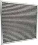 wioAIR Washable Air Filter(20" x 20" x 1"), Aluminum Electrostatic Air Filter for Furnace and Central Air Conditioner