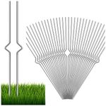 Yard Sign Stakes - 36 Pack Heavy Duty Metal Wire Stakes for Halloween Garden Lawn Signs 13'' Alternative to H Frame Stakes for Corrugated Plastic Yard Signs Holder