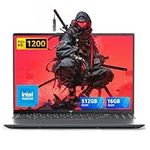 ACEMAGIC LX16 Laptop Computer 16" FHD,Intel Alder Lake-N N97 (4C/3.6GHz),16GB DDR4 512GB SSD,38Wh Battery,Windows 11 Pro,180° Hinge,Laptop for Office & Travel