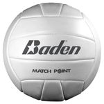 Baden MatchPoint Official Size 5 Cushioned Volleyball, White