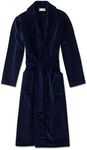 Derek Rose Men's Terry Velour Robe,