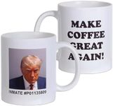 CosyWave Trump Mug Shot Coffee Mugs Gifts, White