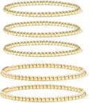 Badu Gold Bead Bracelet for Women 1