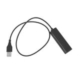 MILISTEN Headset Adapter Trs Cables Computer PC Laptop To RJ9 Female Adapter USB Plug Cable Cord for Headset USB Headphone Adapter Headphones Adapter