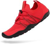 Womens Water Shoes Quick Dry Barefoot Shoes Women Swim Pool Shoes Beach Aqua Shoe Surfing Sailing Walking Water Sports Red