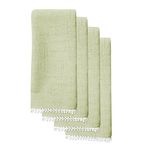 Lenox French Perle Solid Set of 4 Napkins, Pistachio