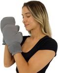 Vive Arthritis Warming Mitten - Pain Relief for Carpal Tunnel, Stiff Joints, Trigger Finger, Raynauds - Arthritic Hand Warmers - Heated Mitts - Relieves Symptoms - for Men and Women - Reusable Gloves