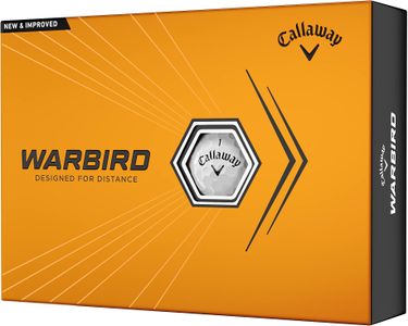 Callaway Warbird Golf Balls – White, High-Energy Distance