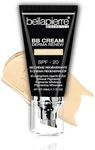bellapierre BB Cream with SPF 20 - Tinted Sunscreen, Concealer, Matte Foundation, & Moisturizing Face Cream | Lightweight Formula + Pump Top Applicator | Non-Toxic & Paraben Free | 1.7 Oz - Fair Cool