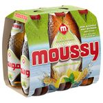 Moussy Non Alcoholic Beer Lemon Mint Flavour, 330ml Each (Pack of 6, 6 X 330ml)