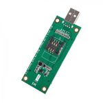 cablecc Mini PCI-E to USB Port 52PIN Adapter Card with SIM Slot Module LTE Testing Tools