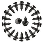 Speedwav 100pcs 8mm Hole Plastic Rivet Fastener Push Clips_Rivet2