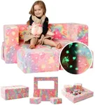 nimboo Kids Couch - Play Couch Sofa for Kids, Kids Couches, Kids Folding Couch for Kids, Toddler Sofa, Kid Couch, Foam Playroom Couch for Kids