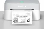MUNBYN Bluetooth Shipping Label Printer, 4x6 Thermal Label Printer for Small Business, Compatible with iPhone, Android, Windows, macOS, Etsy, Shopify, Royal Mail, DHL, DPD, Evri, 403B, White